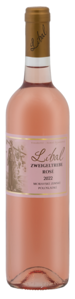 Zweigeltrebe 2022 rosé - moravské zemské - polosladké